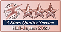 3 Stars Quality Service HDI-Japan 2020
